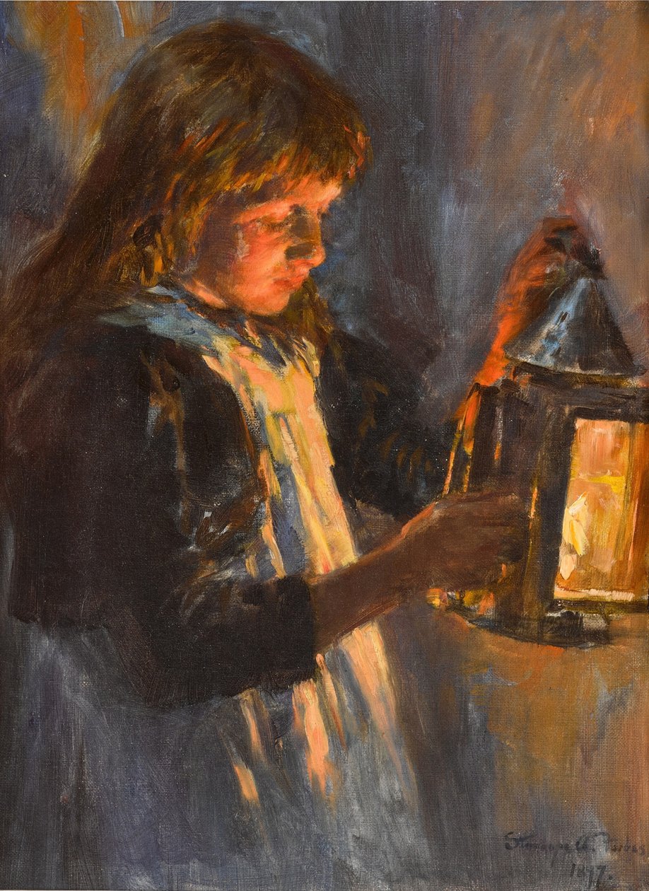 La Lanterne - Stanhope Forbes