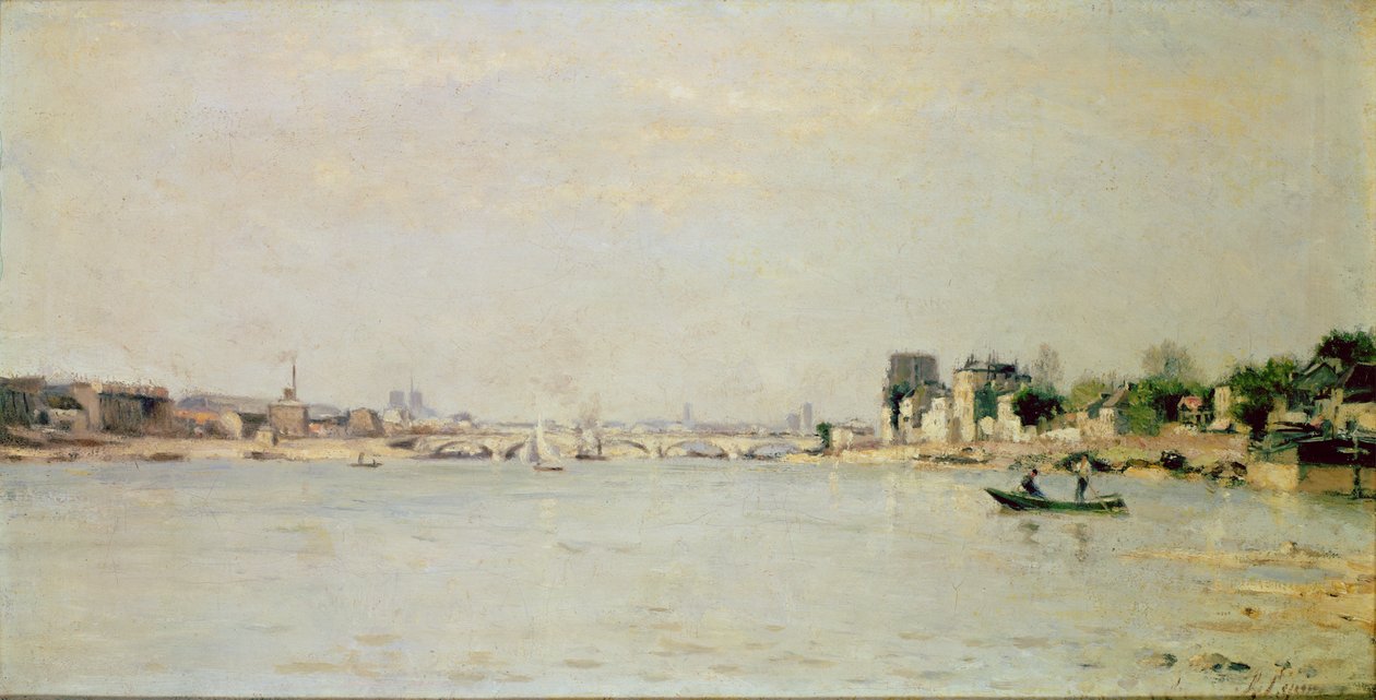 Vue sur la Seine - Stanislas Victor Edouard Lepine