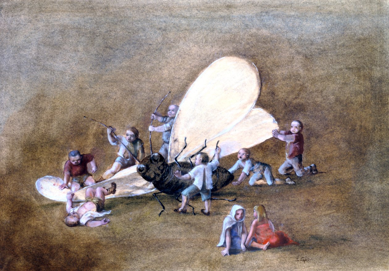 Les enfants cruels, c1850-1890 - Stanislas Lepine