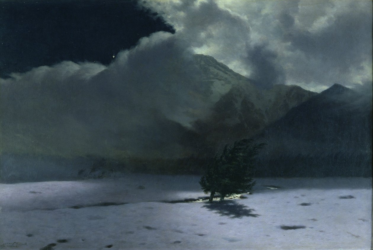 Vent dans les montagnes Tatra, 1895 - Stanislaw Ignacy Witkiewicz