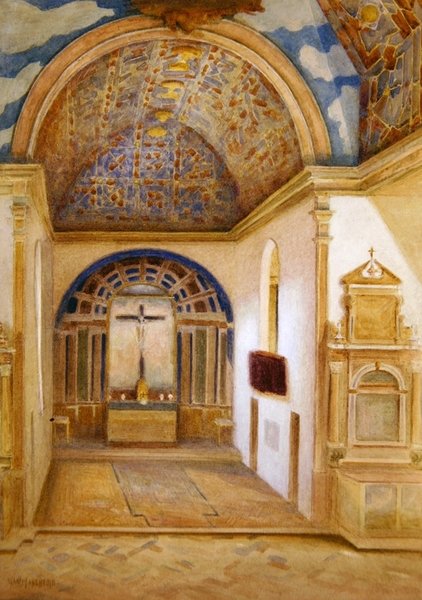 Palais de Cintra : Intérieur - Stanley Inchbold