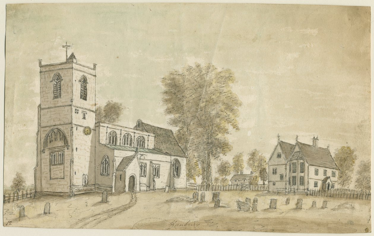Église de Hanbury - Stebbing Shaw