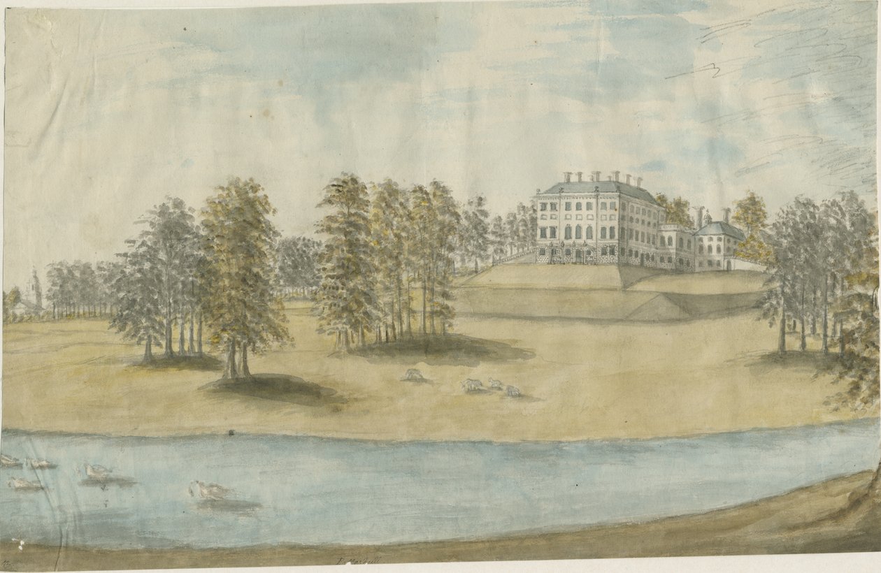 Patshull House : peinture à l
