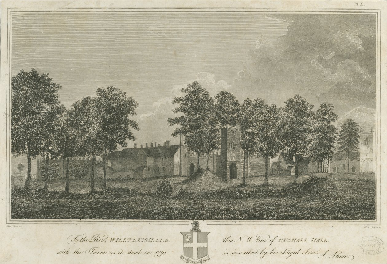 Château/Hall de Rushall - Stebbing Shaw