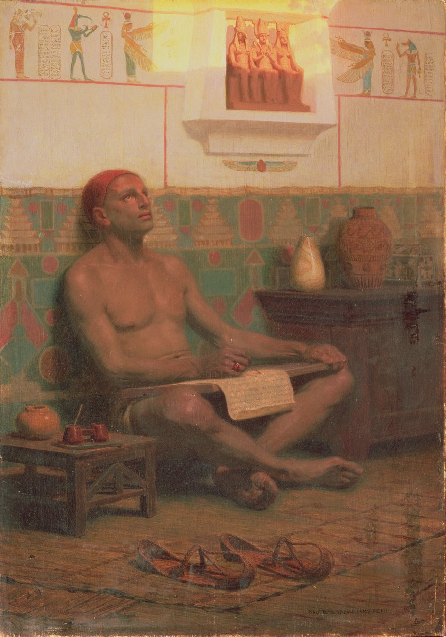 Le Scribe Royal Rah-Hotep - Stefan Vladislavovich Bakalowicz