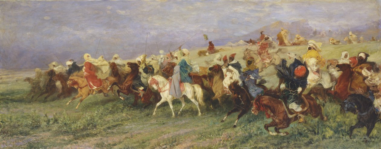 Fantaisie arabe - Stefano Ussi