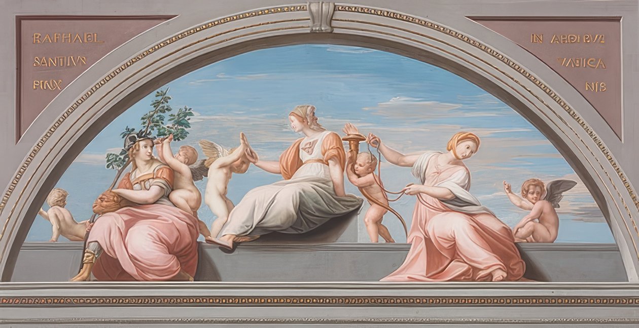 Les Trois Vertus Cardinales : Force, Sagesse, Tempérance - Stefano Tofanelli