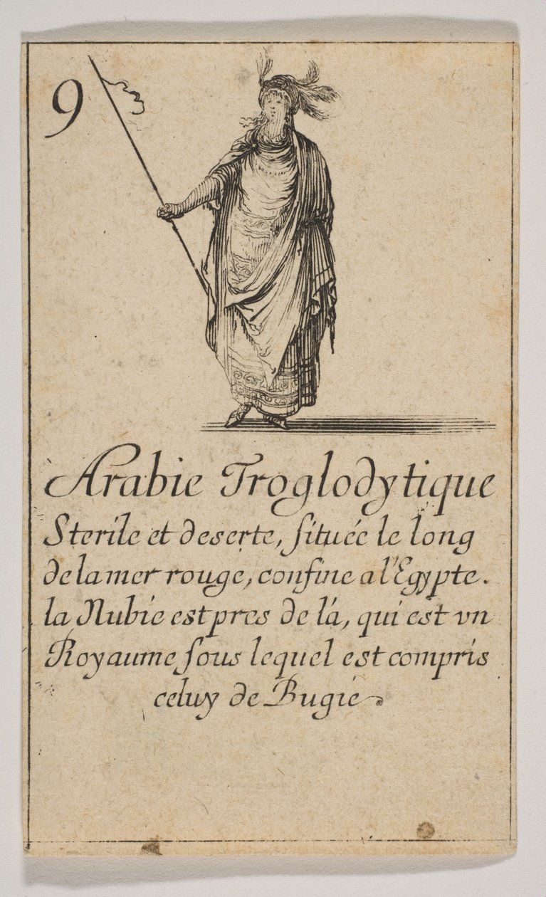 Arabie Troglodytique, 1644 - Stefano della Bella