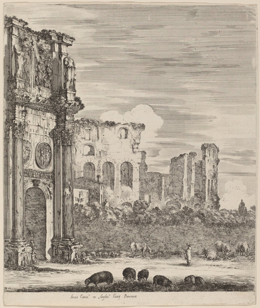 Arc de Constantin - Stefano della Bella