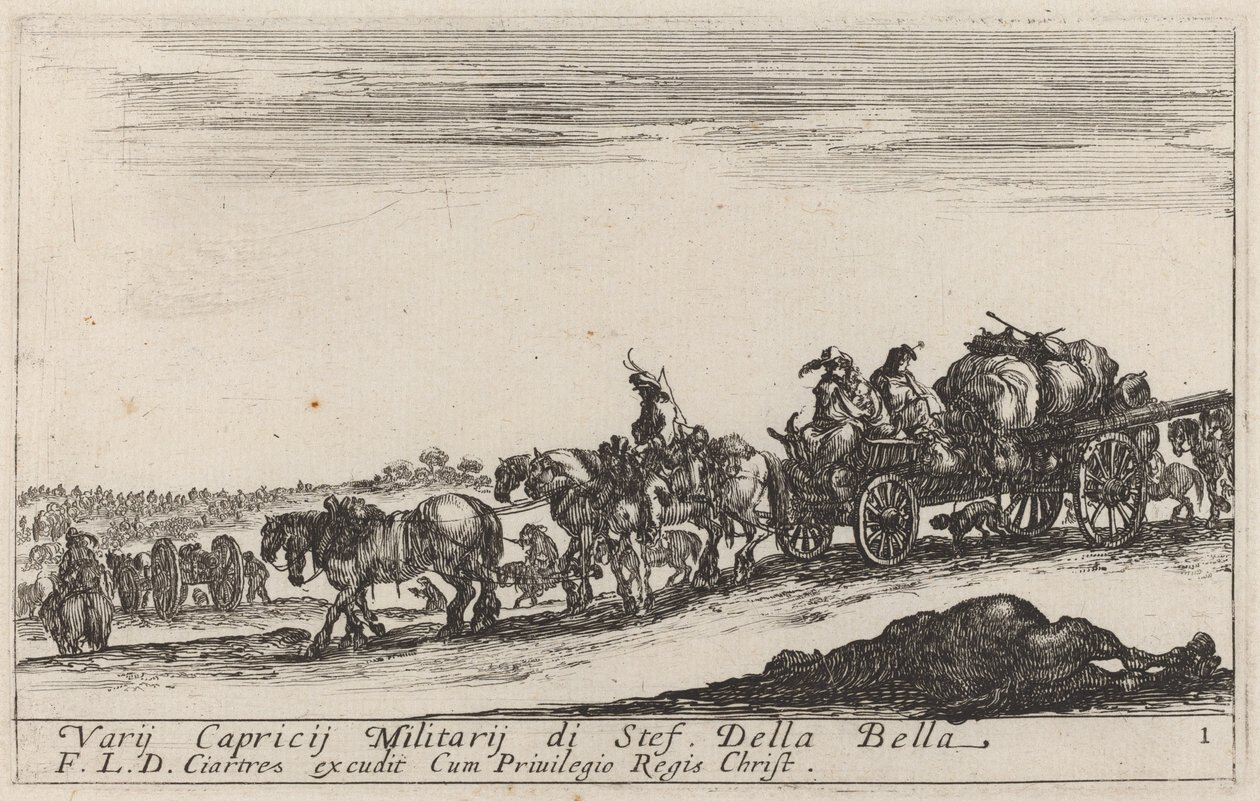 Train de bagages - Stefano della Bella