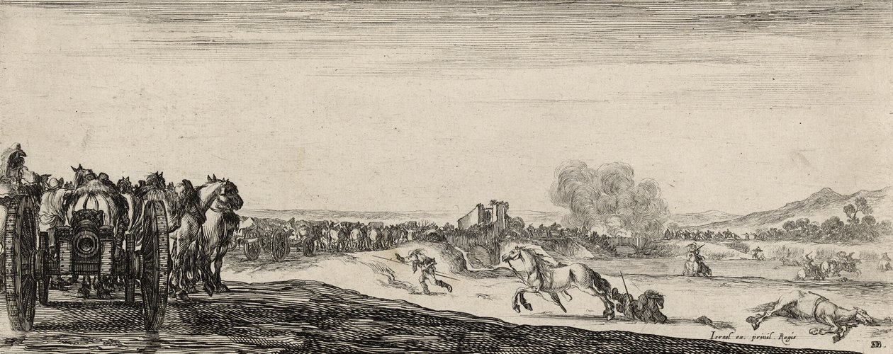 Conduite de Canons - Stefano della Bella