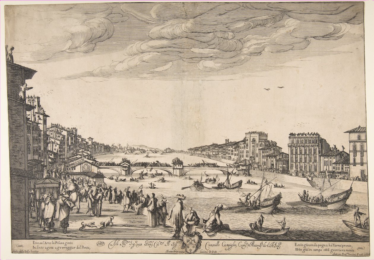 Jeu du Pont, Pise - Stefano della Bella