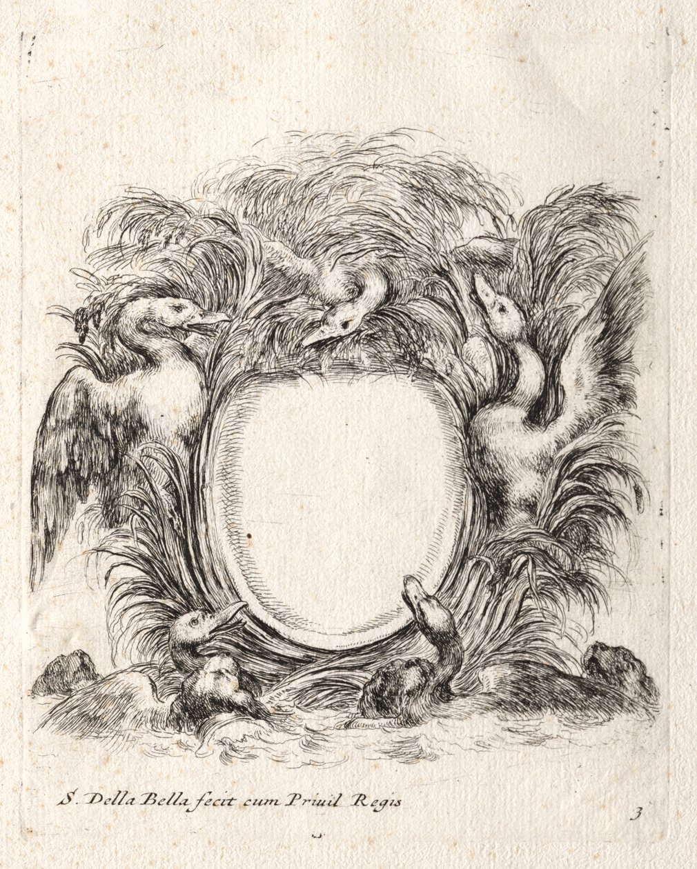 Nouveau modèle pour un cartouche - Stefano della Bella
