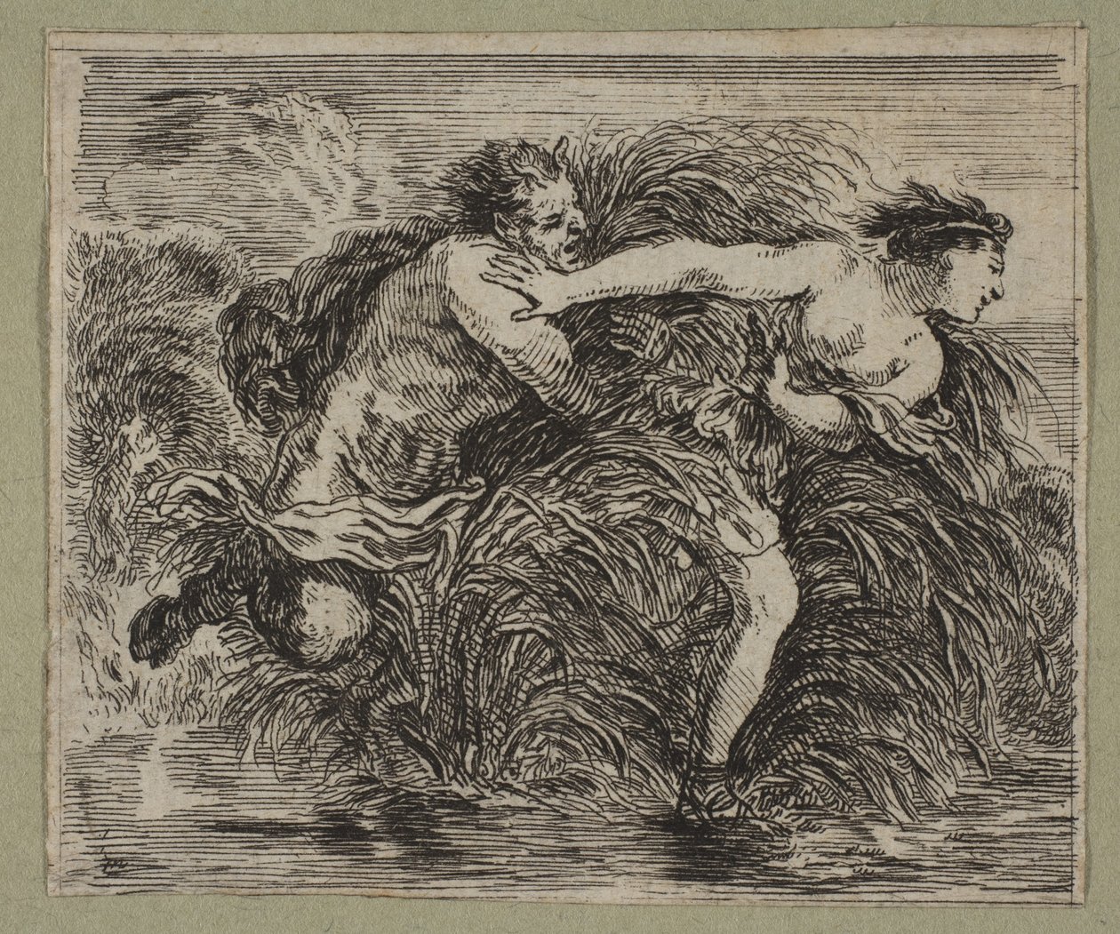 Pan et Syrinx, 1644 - Stefano della Bella