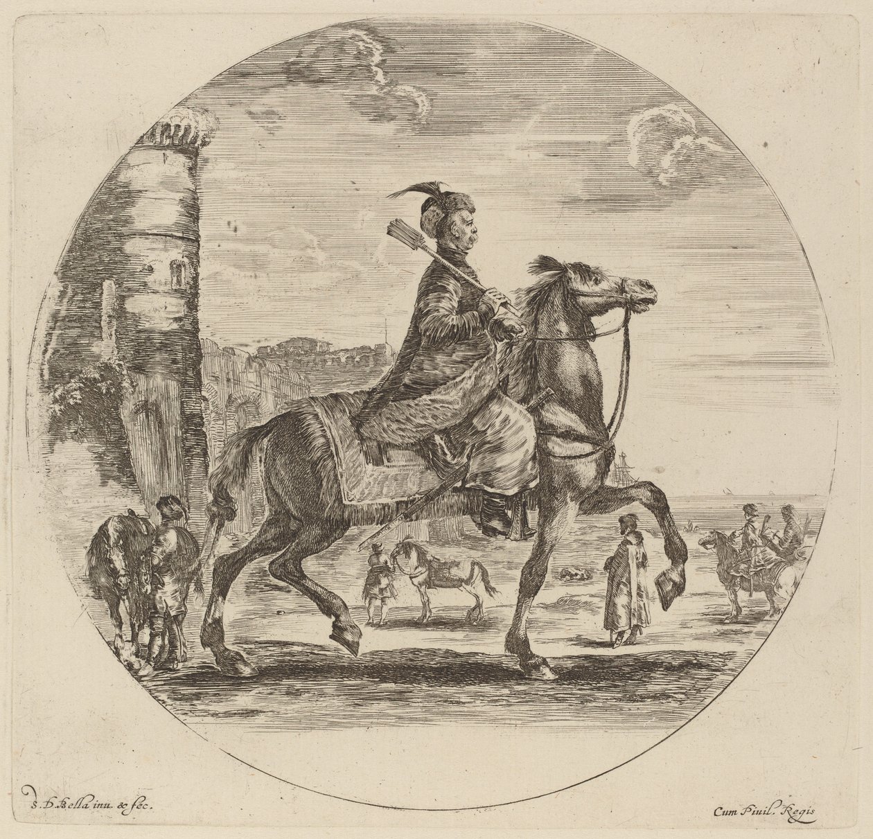 Cavalier polonais - Stefano della Bella