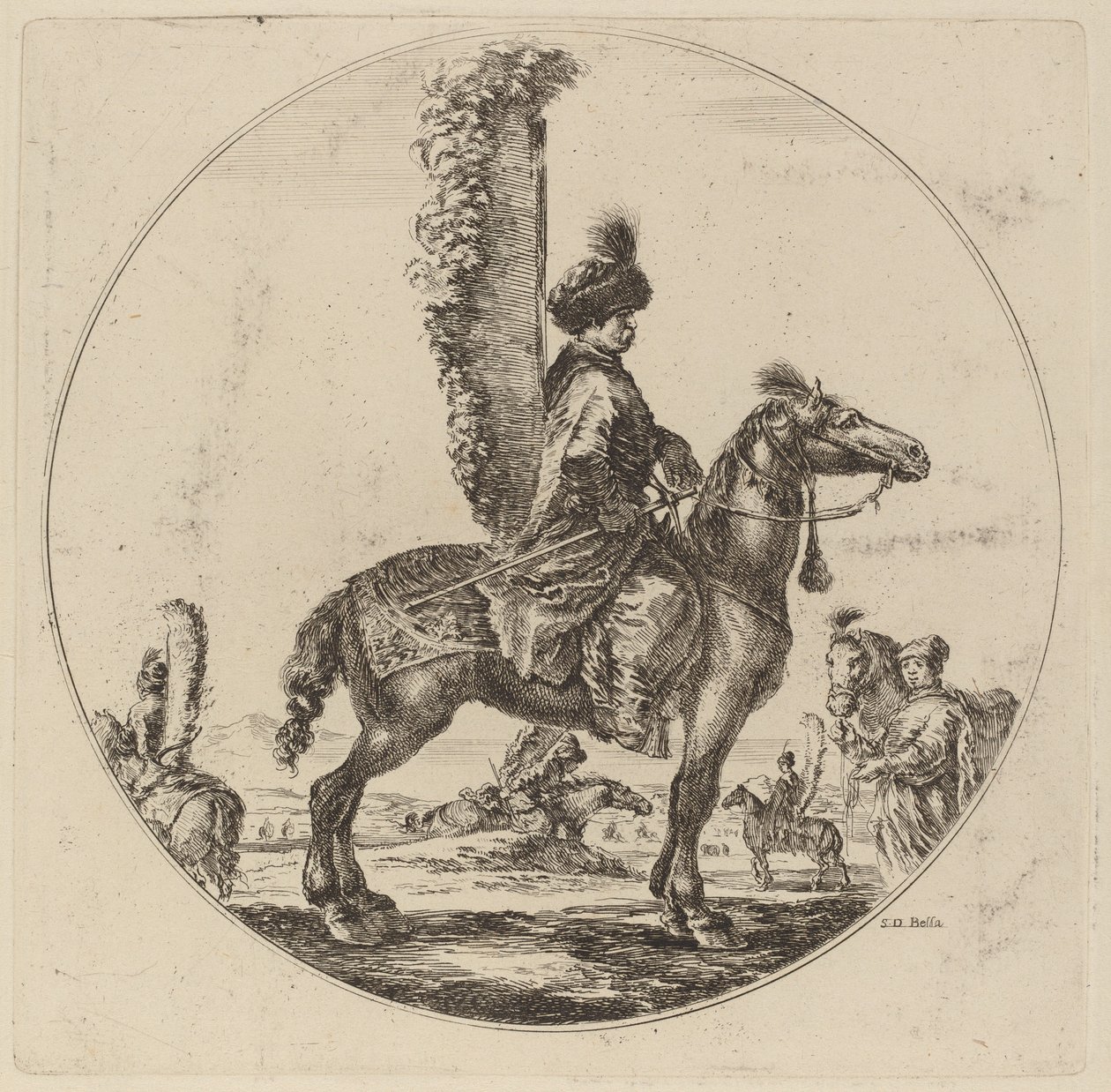 Hussard polonais - Stefano della Bella