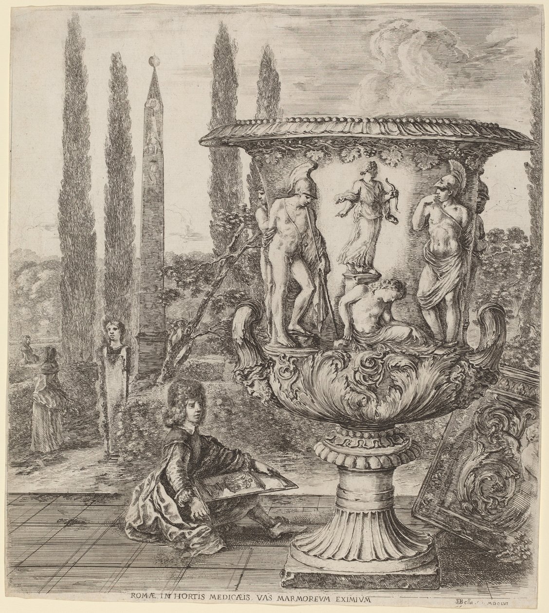 Le Vase des Médicis - Stefano della Bella