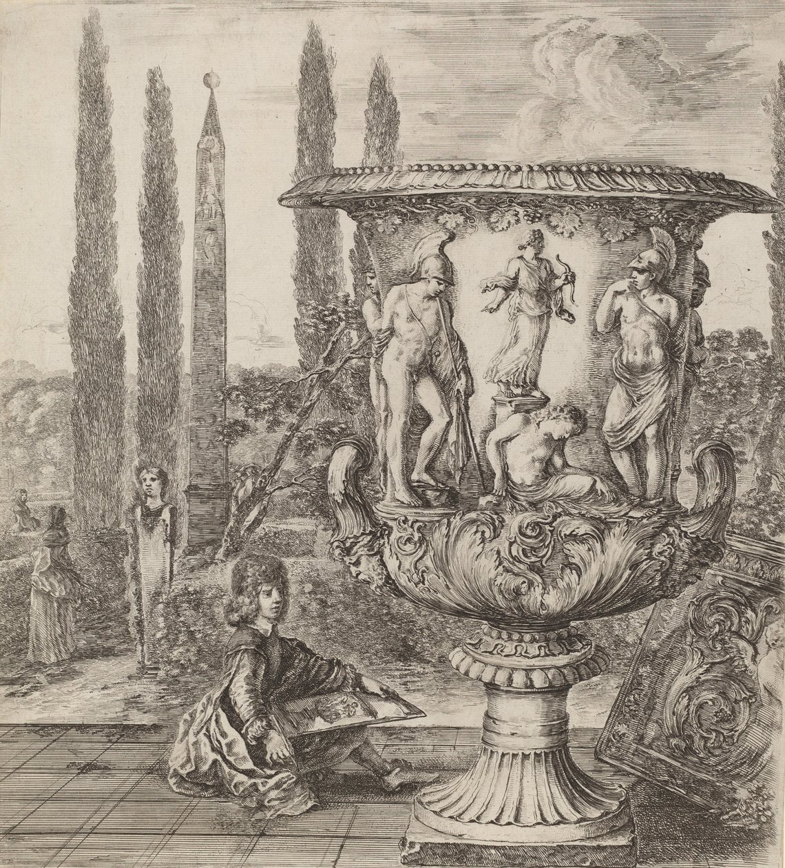 Le Vase des Médicis, 1656 - Stefano della Bella