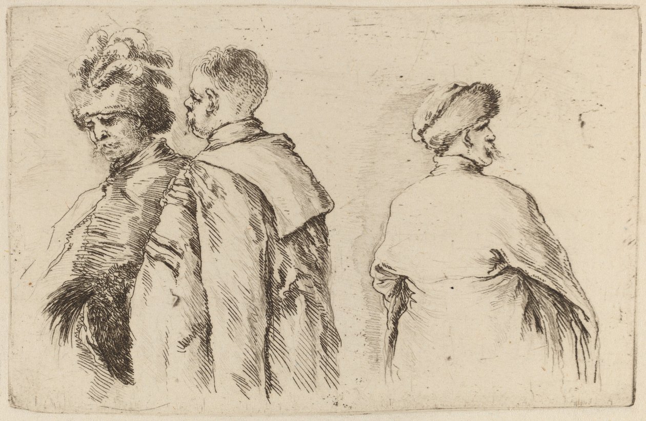 Trois Hongrois - Stefano della Bella