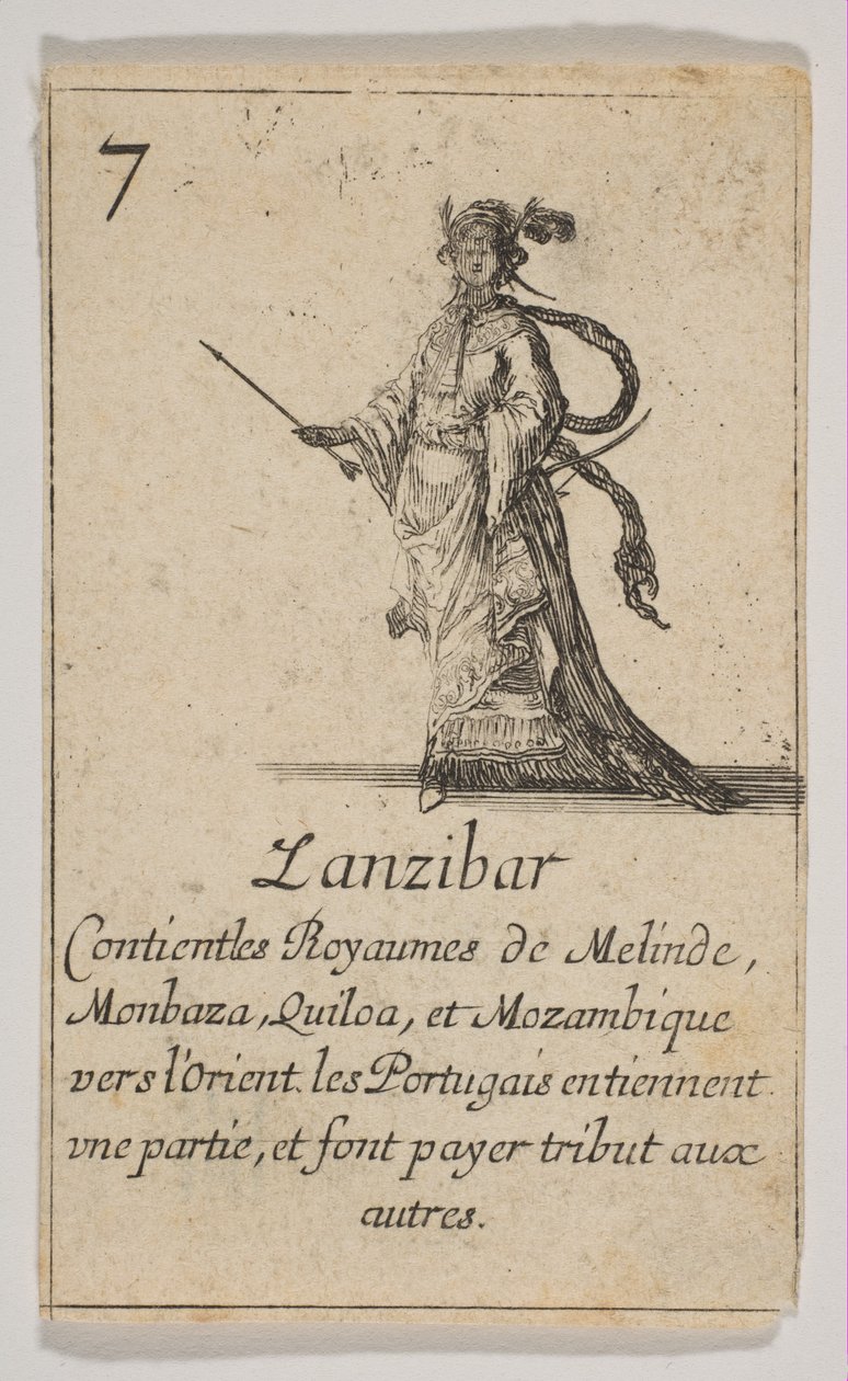 Zanzibar, 1644 - Stefano della Bella