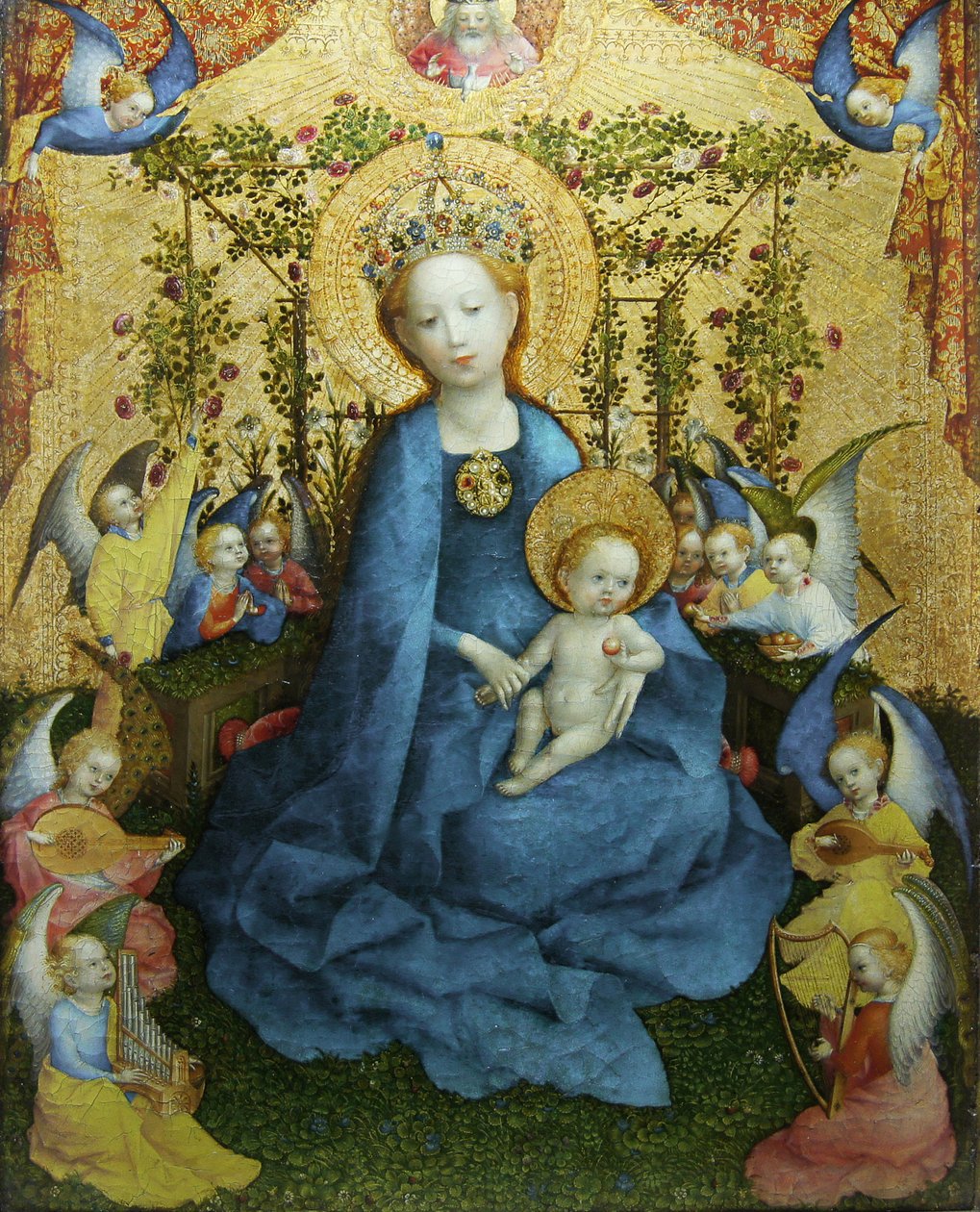 La Vierge au buisson de roses - Stephan Lochner