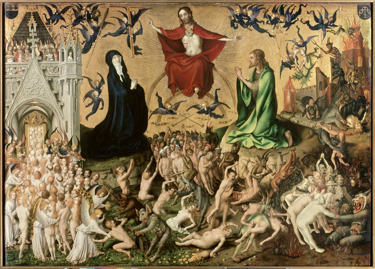 Le Jugement dernier, c.1435 - Stephan Lochner
