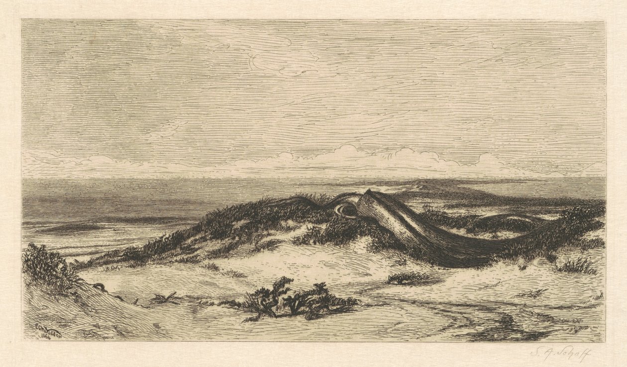 Le Serpent de mer - Stephen Alonzo Schoff, after Elihu Vedder