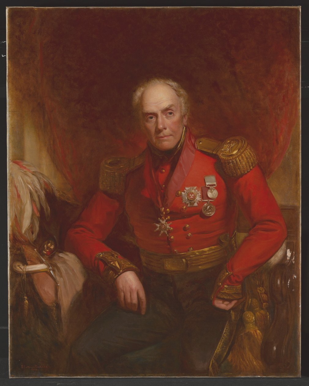 Major-Général Sir Hopetoun - Stephen Catterson Smith