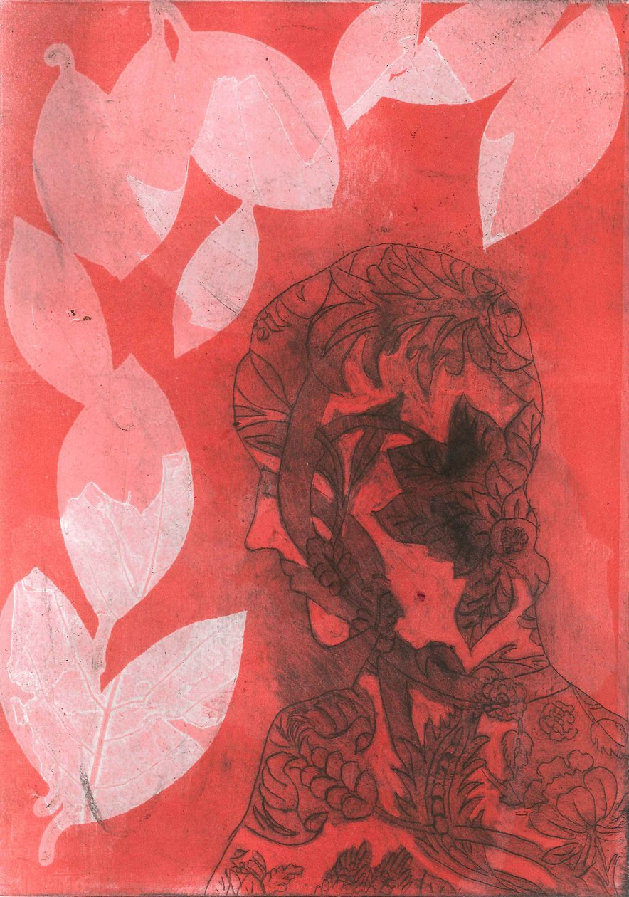 Cast II, 2015 (monoprint sur papier) - Stephen Dow