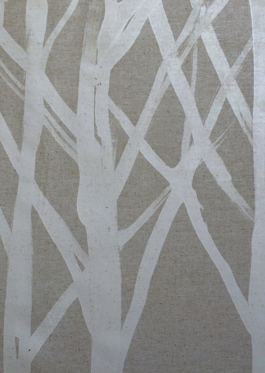 Tree I, 2016 (cire sur tissu) - Stephen Dow