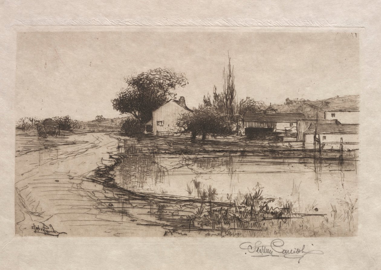 Croquis près de Pittsfield, Mass. - Stephen Parrish