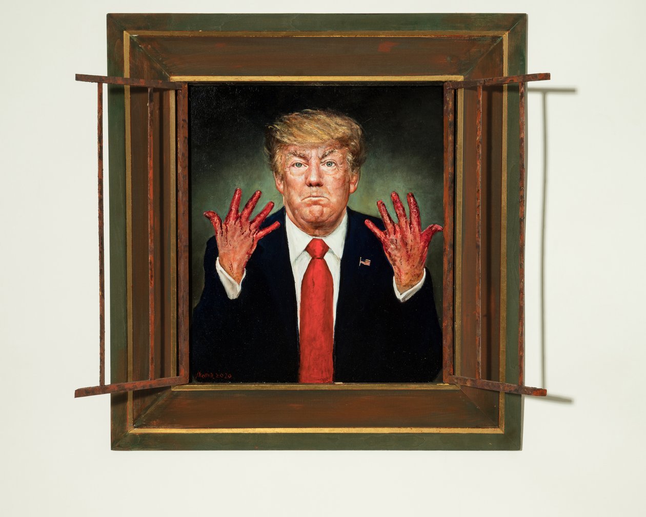 Trump inculpé, 2020 - Steven Skollar