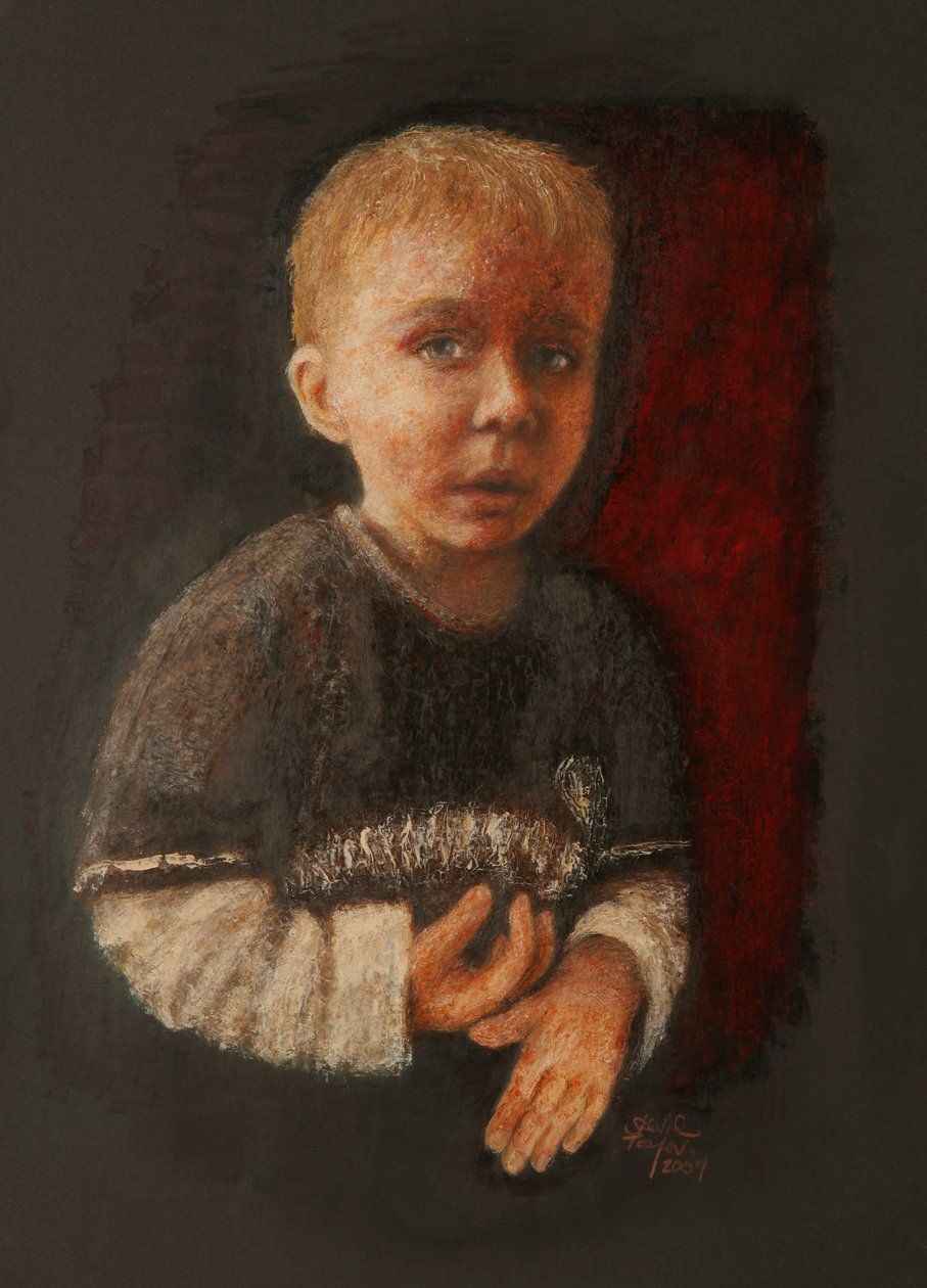 Petit garçon réfléchissant, 2009 - Stevie Taylor