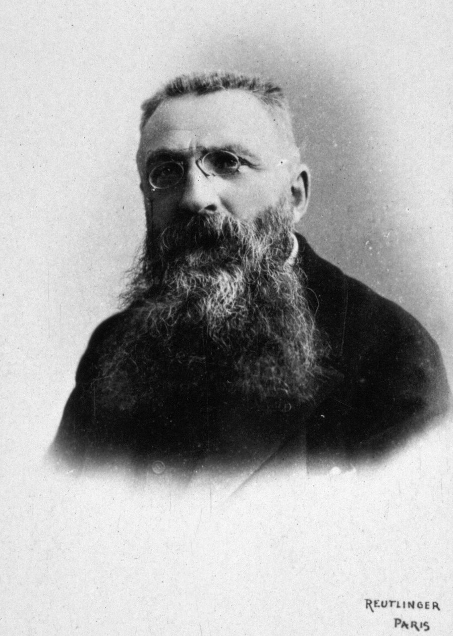 Auguste Rodin, vers 1885-95 - Studio Reutlinger