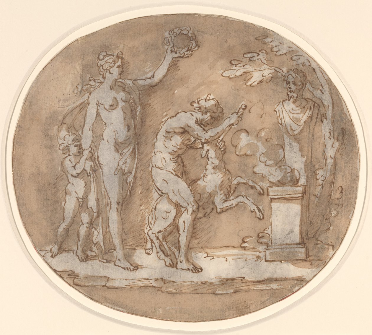 Sujet antique - Style of Angelica Kauffmann