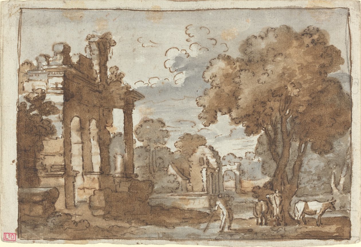 Paysage - Style of Claude Lorrain