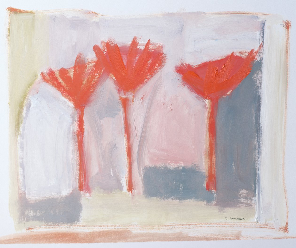 Arbres rouges, 2002 - Sue Jamieson