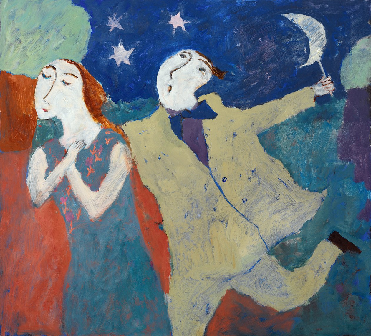Lune sur un bâton, 2004 - Susan Bower