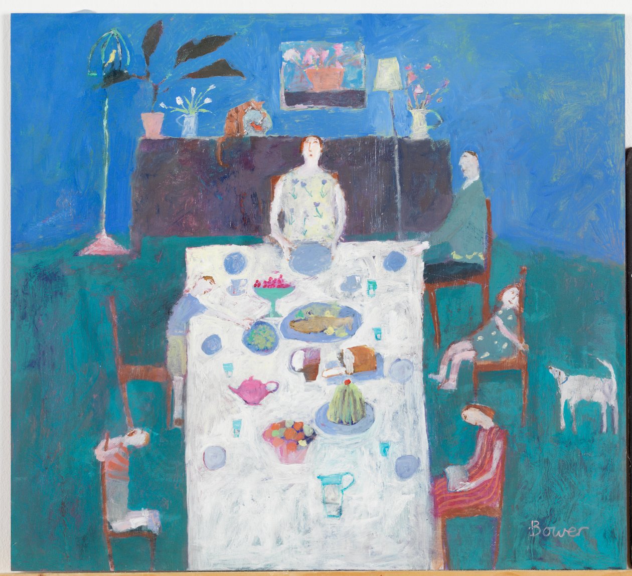 Le Repas Assis, 2004 - Susan Bower