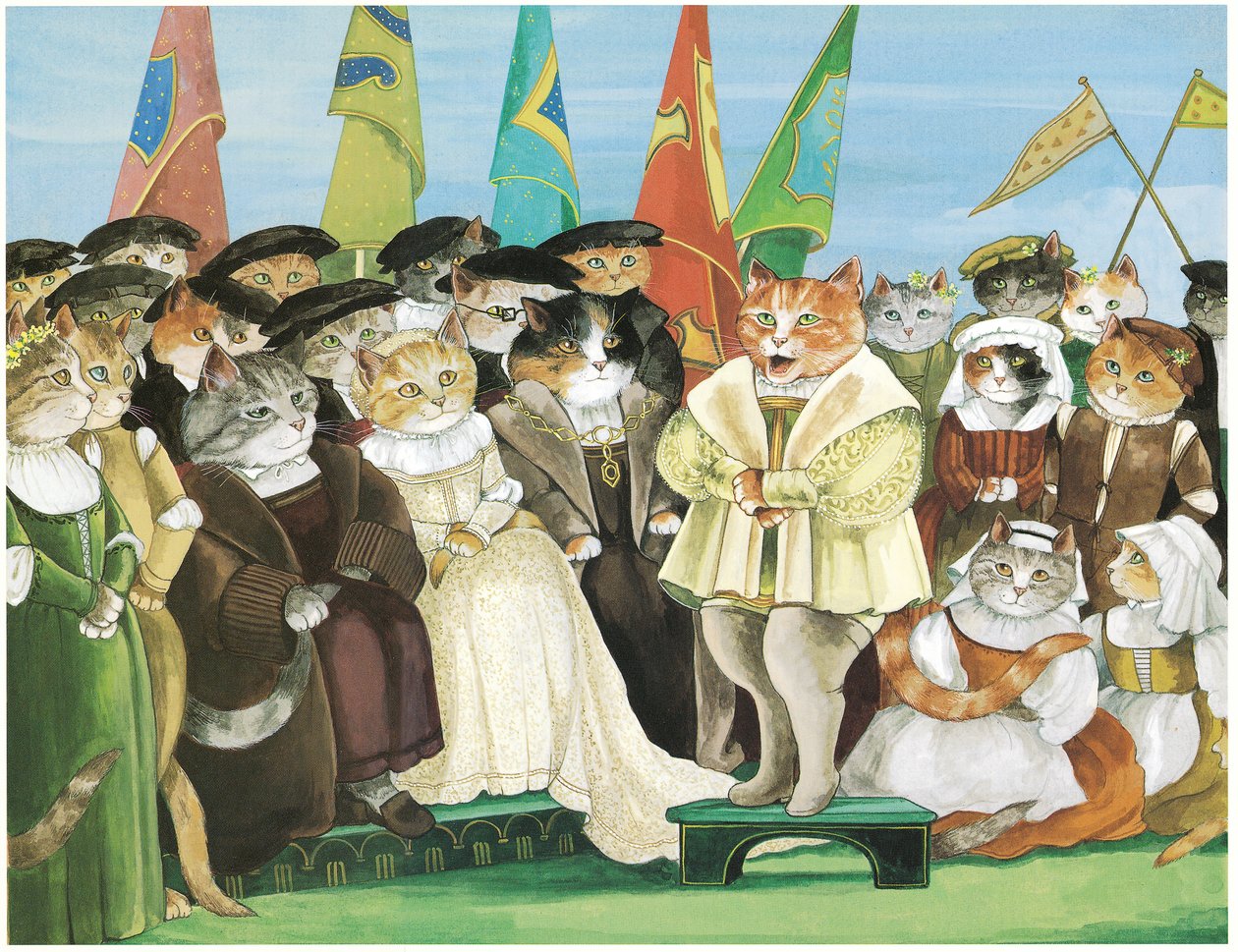 Illustration de Opera Cats (pub. 1997) - Susan Herbert