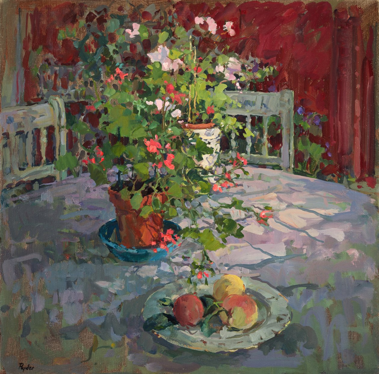 Table de véranda - Susan Ryder