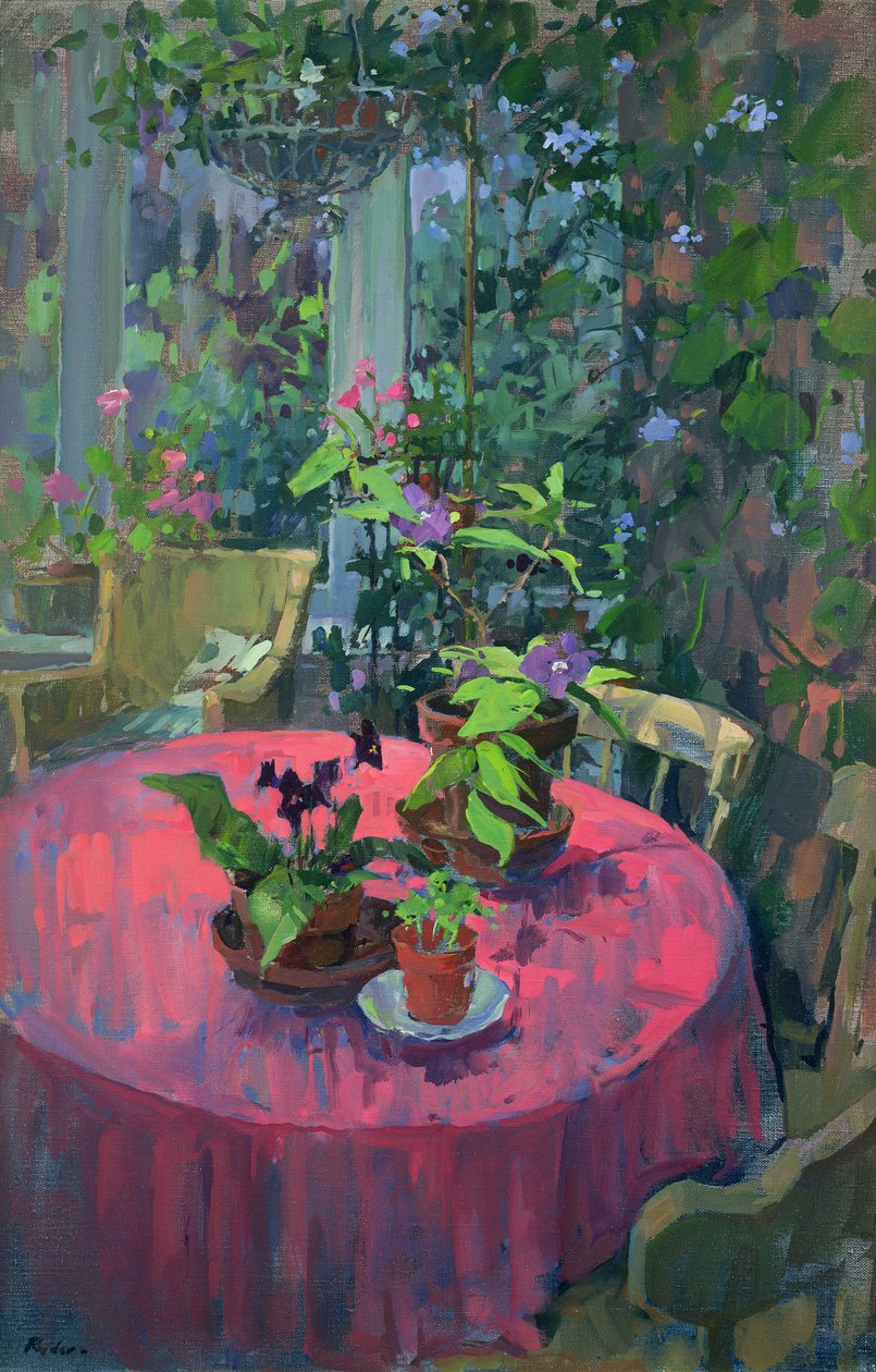 Table de véranda - Susan Ryder
