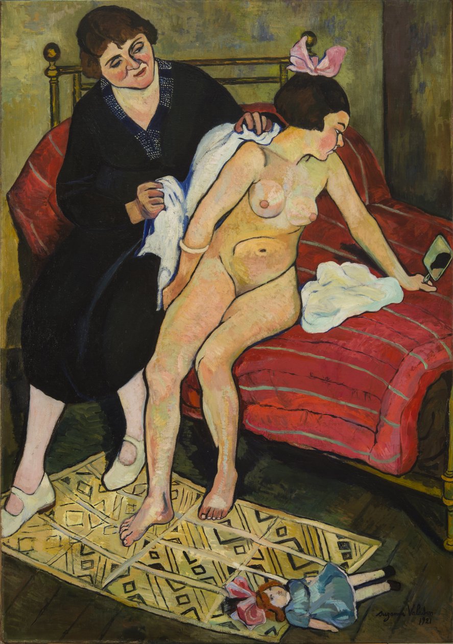 La poupée abandonnée - Marie Clementine (Suzanne) Valadon