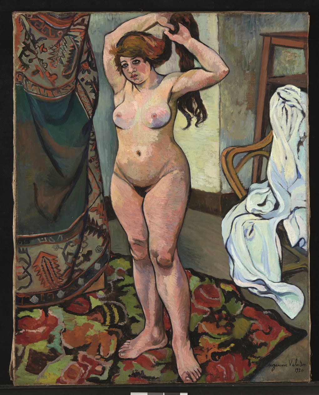 Gilberte nue se coiffant - Suzanne Valadon