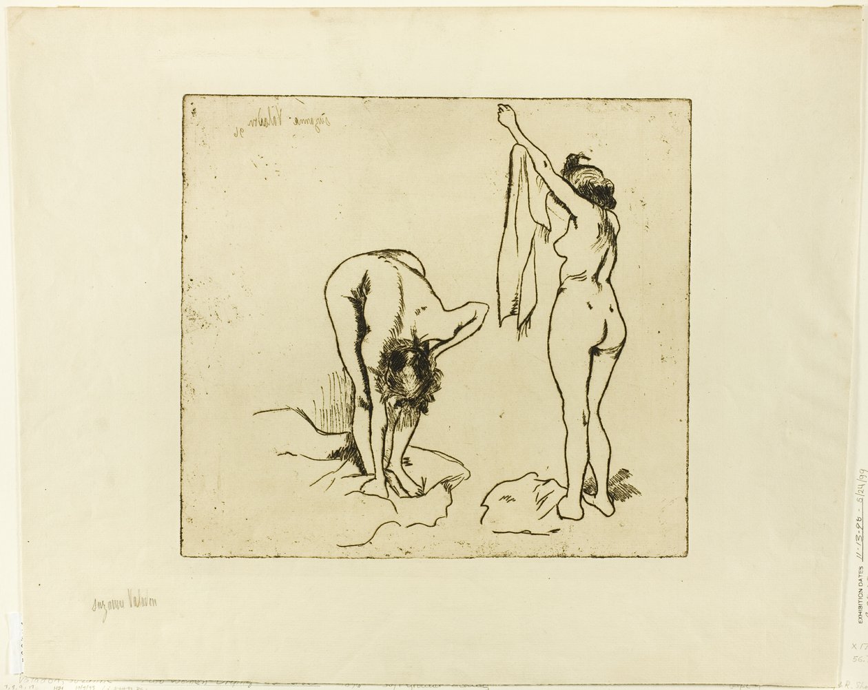 Deux femmes se séchant - Suzanne Valadon
