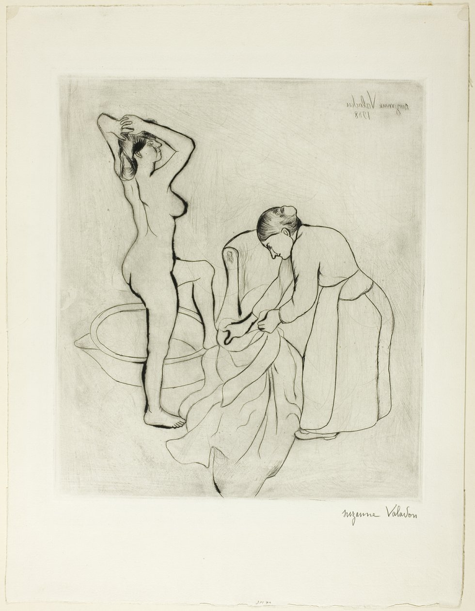 Femme à son bain - Suzanne Valadon