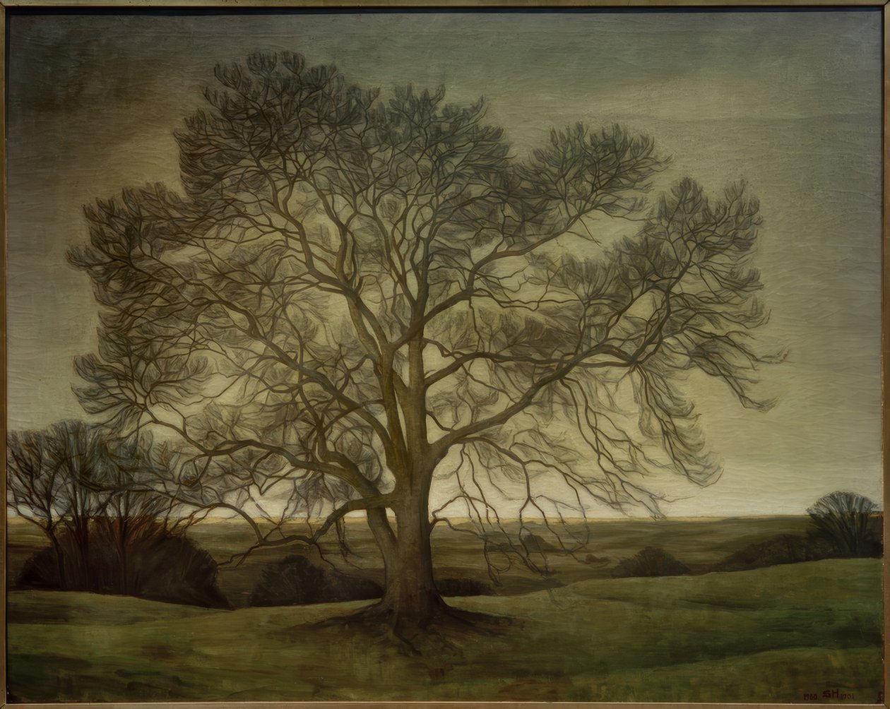 Paysage 1901 - Svend Hammershöi