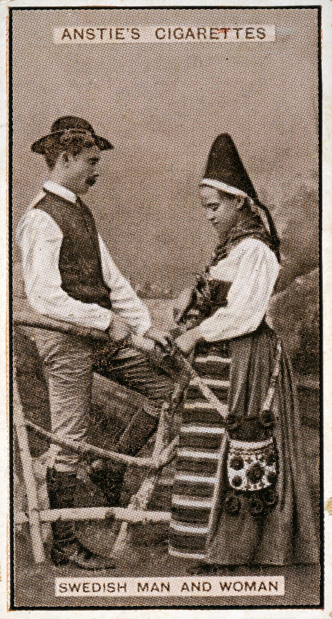 Homme et femme suédois, d