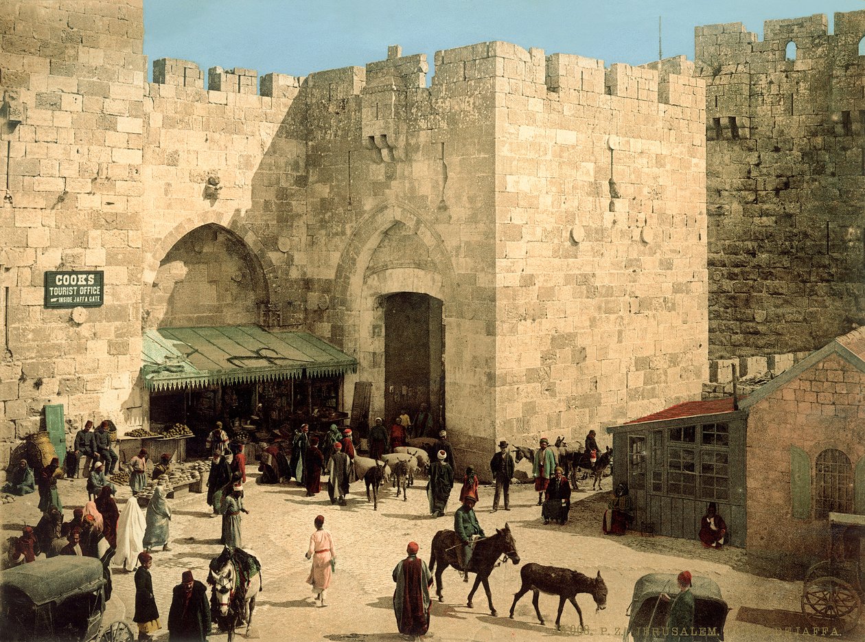 Porte de Jaffa, vue de l