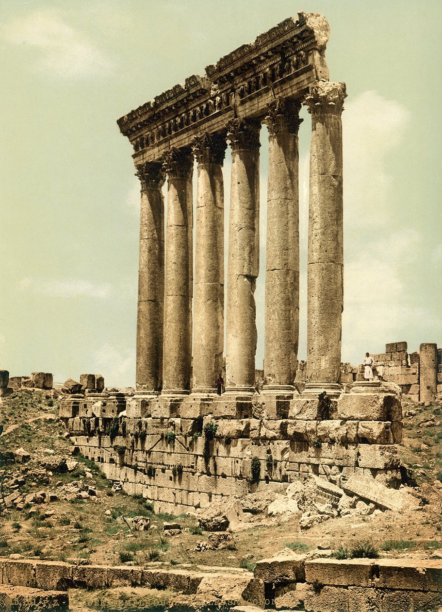 Péristyle du temple de Jupiter, Baalbek - Swiss Photographer